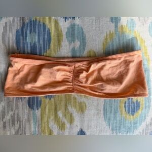 American Eagle Strapless Orange Bandeau Bra - Size Medium